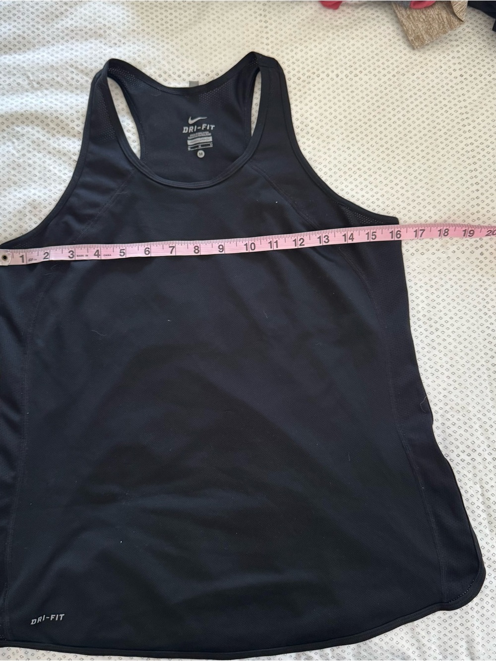 Nike Black Dri-FIT Racerback Tank - Picture 4 of 4